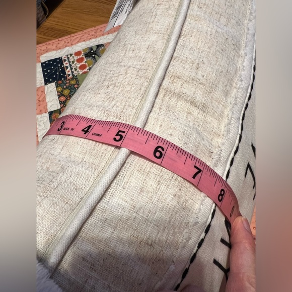 Rae Dunn Neutral Color Easter Pillow 14 x 24 Love My Peeps 🐥 - Picture 7 of 15